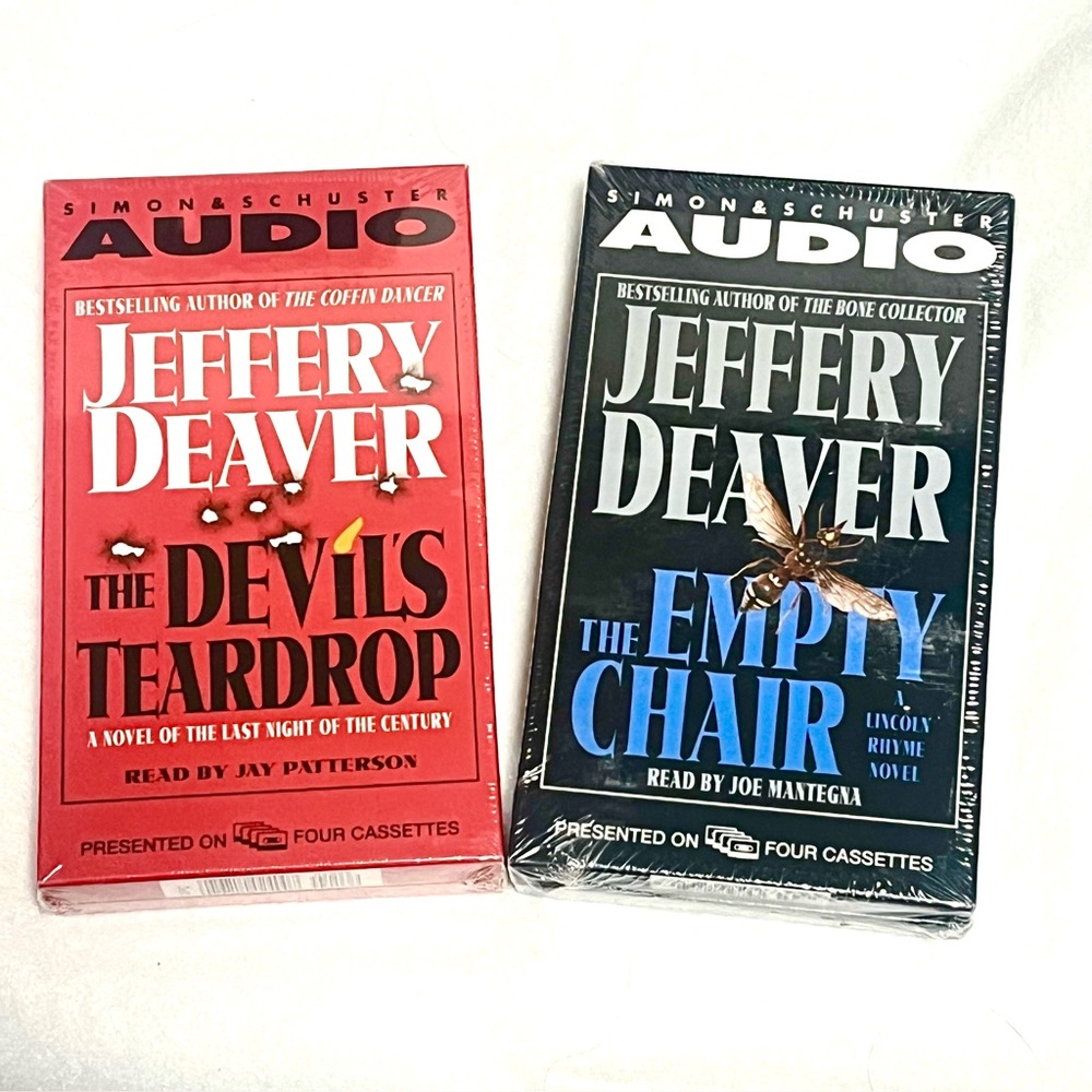 Jeffery Deaver  Audio Books On Cassette